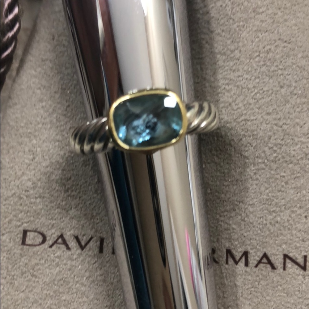 COPY - David Yurman topaz ring size 5
